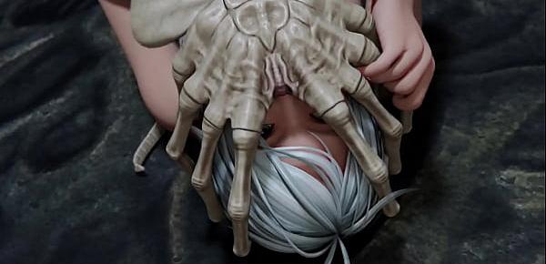  Facehuggers [3D Alien Animation]